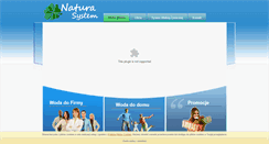 Desktop Screenshot of naturasystem.com.pl